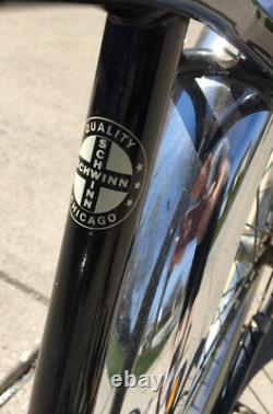 Vintage 1979 SCHWINN SPITFIRE Bicycle Bike Black +Owner's Manual- ASSEMBLY REQ'D