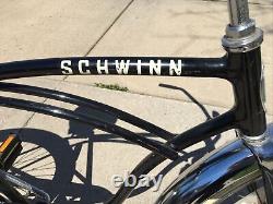Vintage 1979 SCHWINN SPITFIRE Bicycle Bike Black +Owner's Manual- ASSEMBLY REQ'D