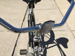 Vintage 1979 SCHWINN SPITFIRE Bicycle Bike Black +Owner's Manual- ASSEMBLY REQ'D