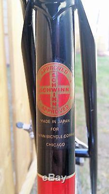 Vintage 1979 Schwinn Voyageur 11.8 with Campy XXL