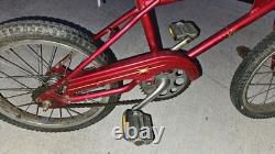 Vintage 1980 Schwinn Mini Scrambler Bmx 16 Bicycle Murray Huffy Sears Hutch