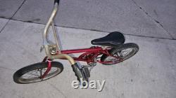 Vintage 1980 Schwinn Mini Scrambler Bmx 16 Bicycle Murray Huffy Sears Hutch