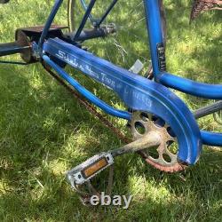 Vintage 1980 Schwinn Town and Country Tricycle Bike Blue Tri Wheel BR560486 AT2