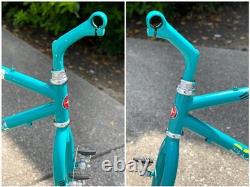 Vintage 1980s Schwinn Impact Mountain Bike Frame Teal Paint CrMo Steel 18
