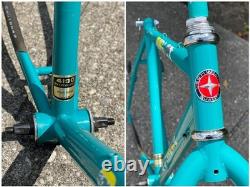 Vintage 1980s Schwinn Impact Mountain Bike Frame Teal Paint CrMo Steel 18