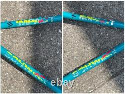 Vintage 1980s Schwinn Impact Mountain Bike Frame Teal Paint CrMo Steel 18