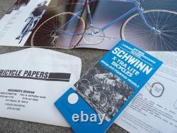 Vintage 1980s Schwinn Traveler Road Bike 12 Speed Original Excellent Conditions
