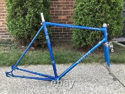 Vintage 1981 58cm Schwinn Le Tour Road Bicycle Frame & Fork Headset 1020 Steel