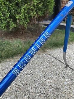 Vintage 1981 58cm Schwinn Le Tour Road Bicycle Frame & Fork Headset 1020 Steel