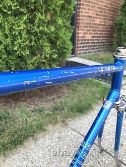 Vintage 1981 58cm Schwinn Le Tour Road Bicycle Frame & Fork Headset 1020 Steel