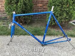 Vintage 1981 58cm Schwinn Le Tour Road Bicycle Frame & Fork Headset 1020 Steel