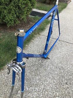 Vintage 1981 58cm Schwinn Le Tour Road Bicycle Frame & Fork Headset 1020 Steel