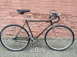 Vintage 1981 Black Schwinn Klunker Road Bike