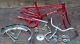 Vintage 1981 Schwinn Pixie Stingray Bike Frame Fork Crank+parts Lowrider Bicycle