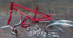 Vintage 1981 Schwinn Pixie Stingray Bike FRAME FORK Crank+Parts Lowrider Bicycle