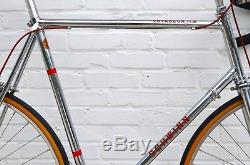 Vintage 1981 Schwinn Voyageur 11.8 25 63cm Chrome Road Bike Brooks Mint Cond