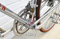Vintage 1981 Schwinn Voyageur 11.8 25 63cm Chrome Road Bike Brooks Mint Cond