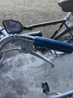 Vintage 1982 Schwinn 26 Collegiate 3-speed Coaster Bicycle Girl's Blue Complete