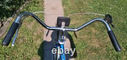 Vintage 1982 Schwinn 26 Collegiate 3-speed Coaster Bicycle Girl's Blue Complete