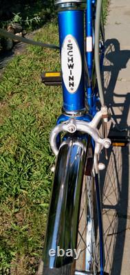 Vintage 1982 Schwinn 26 Collegiate 3-speed Coaster Bicycle Girl's Blue Complete