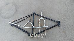 Vintage 1982 Schwinn Mt. Bike Frame Sidewinder Sting Bullmoose Wald Bent Fork