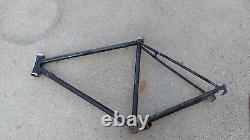 Vintage 1982 Schwinn Mt. Bike Frame Sidewinder Sting Bullmoose Wald Bent Fork