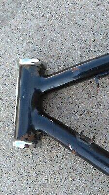 Vintage 1982 Schwinn Mt. Bike Frame Sidewinder Sting Bullmoose Wald Bent Fork