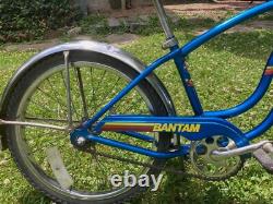 Vintage 1985 Schwinn Bantam Blue Bicycle 20in. Local Pick Up Only