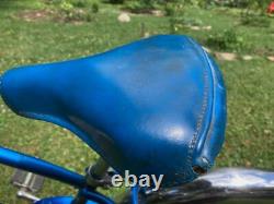 Vintage 1985 Schwinn Bantam Blue Bicycle 20in. Local Pick Up Only