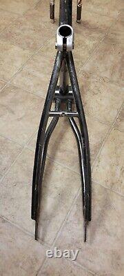 Vintage 1985' Schwinn Predator BMX 1/4 Flash Smoke Chrome Frameset 20 Haro GT