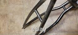 Vintage 1985' Schwinn Predator BMX 1/4 Flash Smoke Chrome Frameset 20 Haro GT