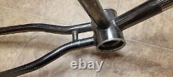 Vintage 1985' Schwinn Predator BMX 1/4 Flash Smoke Chrome Frameset 20 Haro GT