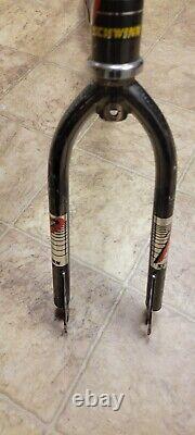 Vintage 1985' Schwinn Predator BMX 1/4 Flash Smoke Chrome Frameset 20 Haro GT