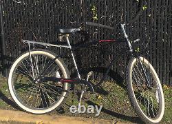 Vintage 1986 SCHWINN CRUISER All Original withRear Rack & Wald Basket LOW MILEAGE