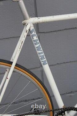 Vintage 1986 Schwinn Madison Track Bike Fixed Gear Steel 57cm L Paramount