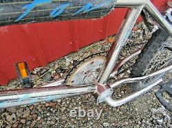 Vintage 1987 Schwinn Predator 1/4 Dash Tri-Oval Race BMX Bike Black Chrome Origi