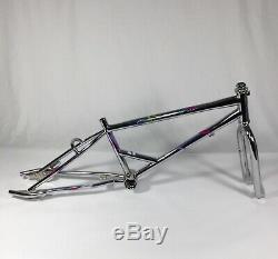 Vintage 1987 Schwinn Predator Freeform Freestyle BMX Bike Old School Frame Set