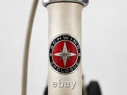 Vintage 1987 Schwinn Prologue road bike in a red-and-white fade finish