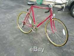 Vintage 1987 Schwinn Sprint Mens Road Bike 10 Speed Opaque Red 25 Nice