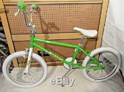 Vintage 1988 Schwinn Predator Freeform TC Old School Freestyle BMX Bike Rare YO