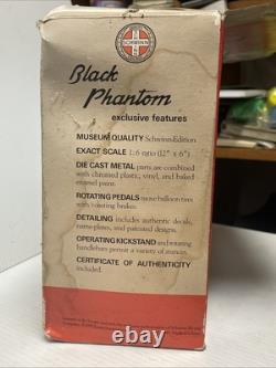 Vintage 1990 Schwinn Black Phantom by XONEX 16 Scale Die-Cast Model withBox
