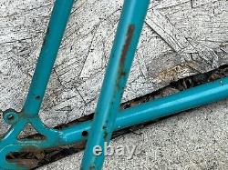 Vintage 21.5 Schwinn Mirada Teal Frame 23 Top 80s 7 speed MTB 26er Gravel