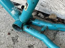 Vintage 21.5 Schwinn Mirada Teal Frame 23 Top 80s 7 speed MTB 26er Gravel