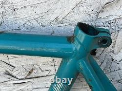 Vintage 21.5 Schwinn Mirada Teal Frame 23 Top 80s 7 speed MTB 26er Gravel