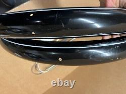 Vintage 24 Balloon Tire Bicycle Black Fender Set NOS Schwinn Shelby Monark &&&