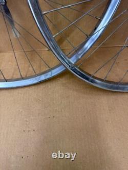 Vintage 26 Bicycle Drop Center Wheels Set NOS Schwinn Monark Roadmaster &