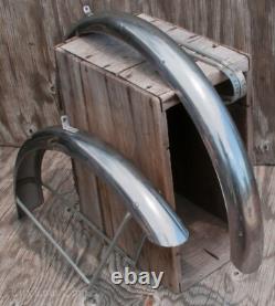 Vintage 26 Deluxe S-7 Schwinn Bike FENDERS & BRACES Corvette Hand Brake Bicycle