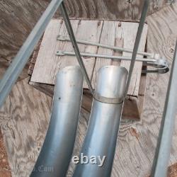 Vintage 26 Deluxe S-7 Schwinn Bike FENDERS & BRACES Corvette Hand Brake Bicycle