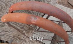 Vintage 26 Prewar Schwinn DX Bike FENDERS & BRACES FatTire Tank Cruiser Bicycle