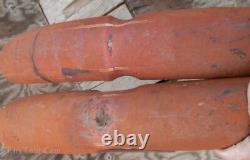 Vintage 26 Prewar Schwinn DX Bike FENDERS & BRACES FatTire Tank Cruiser Bicycle